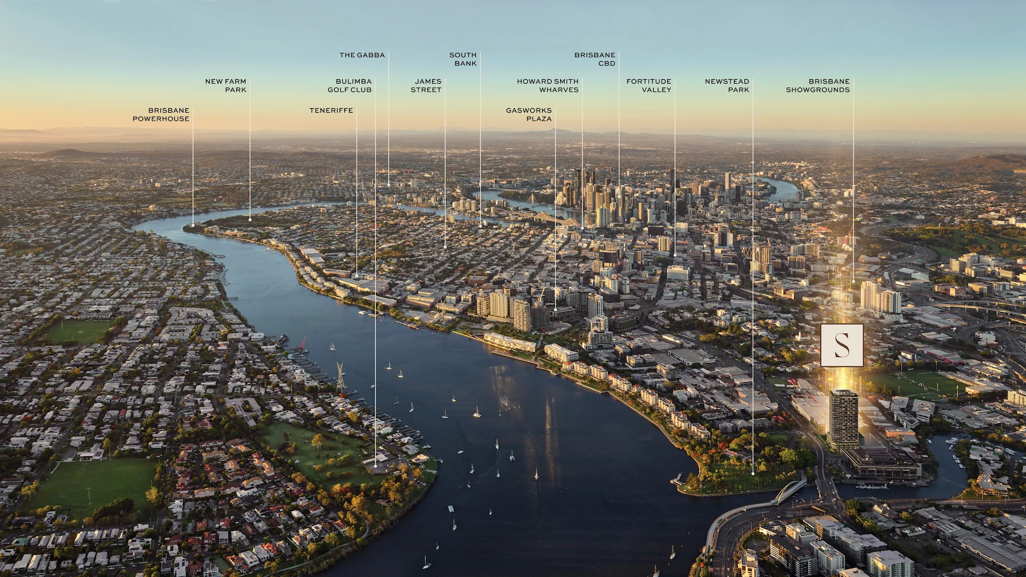 Solais Newstead — luxury residences and penthouses beside Newstead Park, Brisbane